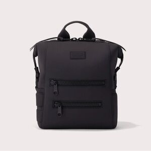 NWT Dagne Dover onyx Black INDI NEOPRENE MEDIUM DIAPER BACKPACK
